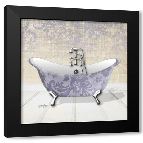Lacey Tub 4 Black Modern Wood Framed Art Print with Double Matting by Stimson, Diane