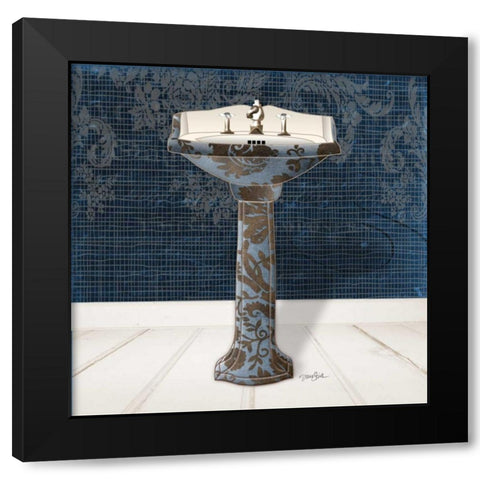 Lacey Sink 5 Black Modern Wood Framed Art Print by Stimson, Diane