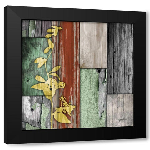 Urban Retreat 1 Black Modern Wood Framed Art Print by Stimson, Diane