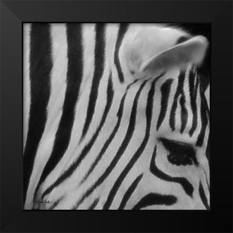 IntoThe Wild 4 Black Modern Wood Framed Art Print by Stimson, Diane