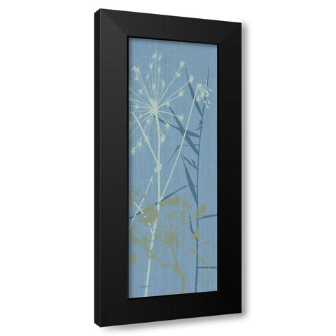 Grasses 1 Black Modern Wood Framed Art Print with Double Matting by Stimson, Diane