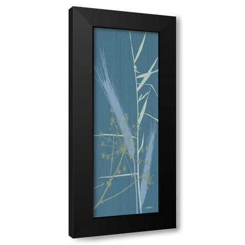 Grasses 2 Black Modern Wood Framed Art Print with Double Matting by Stimson, Diane