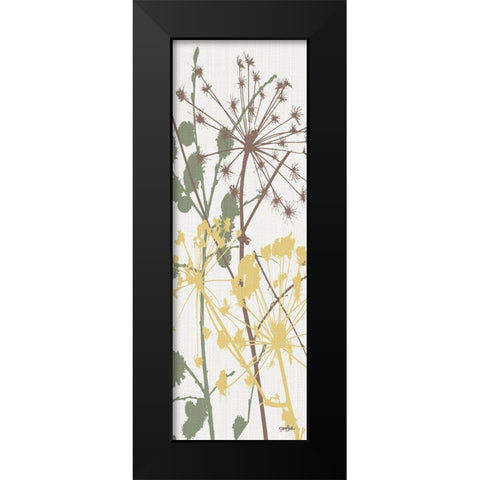 Grasses 3 Black Modern Wood Framed Art Print by Stimson, Diane