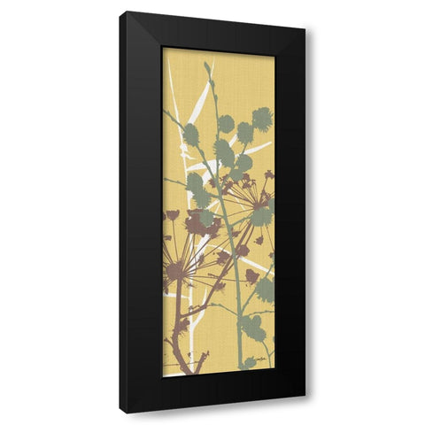 Grasses 4 Black Modern Wood Framed Art Print with Double Matting by Stimson, Diane