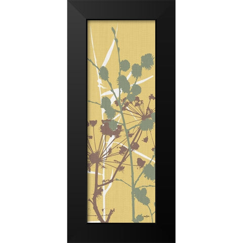Grasses 4 Black Modern Wood Framed Art Print by Stimson, Diane