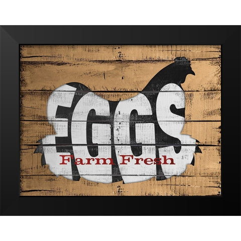 Farm Fresh Black Modern Wood Framed Art Print by Stimson, Diane