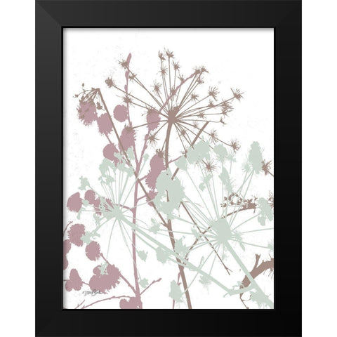 Tranquil Grass 1 Black Modern Wood Framed Art Print by Stimson, Diane