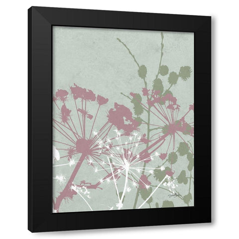Tranquil Grass 2 Black Modern Wood Framed Art Print by Stimson, Diane