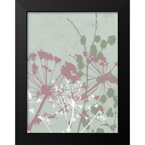 Tranquil Grass 2 Black Modern Wood Framed Art Print by Stimson, Diane