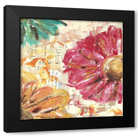 Grow 1 Black Modern Wood Framed Art Print with Double Matting by Butson, Erin