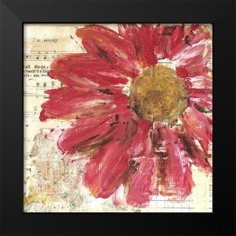 Grow 4 Black Modern Wood Framed Art Print by Butson, Erin