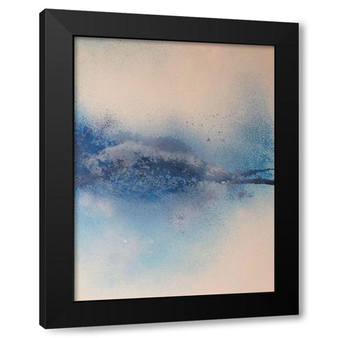 Mysterious Land Black Modern Wood Framed Art Print with Double Matting by Debs, Emma Catherine