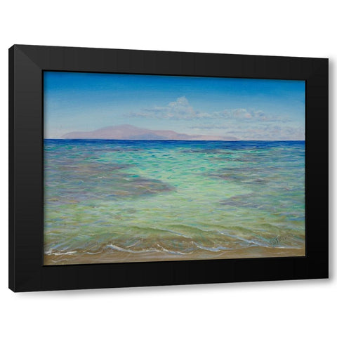 Secrets Of Choice Black Modern Wood Framed Art Print by Johnson, Elizabeth