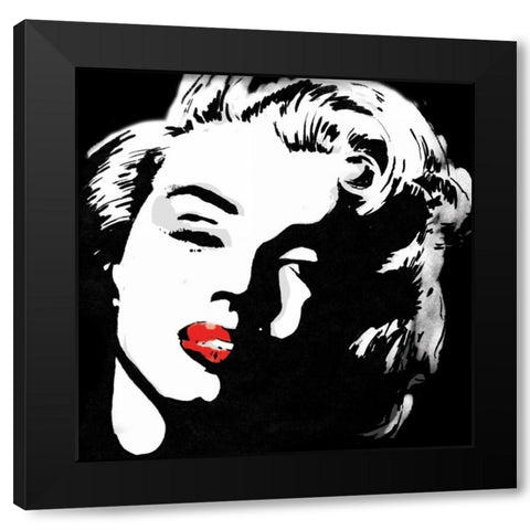 Legend Black Modern Wood Framed Art Print by Rodriquez Jr, Enrique