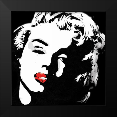 Legend Black Modern Wood Framed Art Print by Rodriquez Jr, Enrique