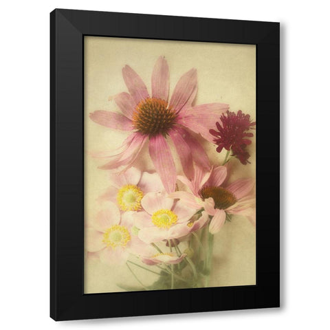 Late Summer Blooms 2 Black Modern Wood Framed Art Print by Urquhart, Elizabeth