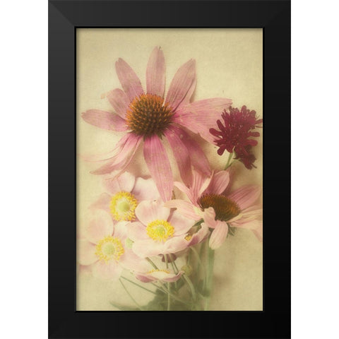 Late Summer Blooms 2 Black Modern Wood Framed Art Print by Urquhart, Elizabeth