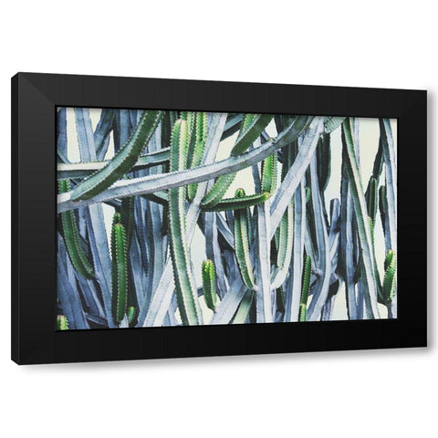 Green Crush I Black Modern Wood Framed Art Print by Urquhart, Elizabeth