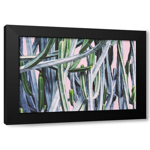 Pink Crush I Black Modern Wood Framed Art Print by Urquhart, Elizabeth