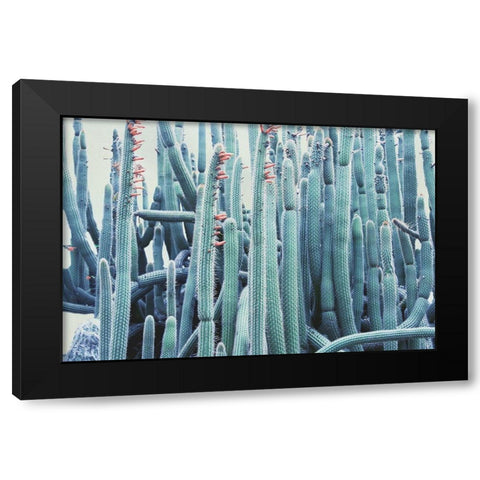 Green Crush IV Black Modern Wood Framed Art Print by Urquhart, Elizabeth