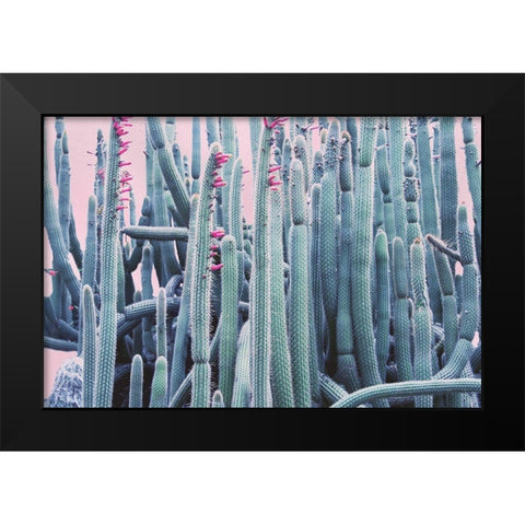 Pink Crush IV Black Modern Wood Framed Art Print by Urquhart, Elizabeth