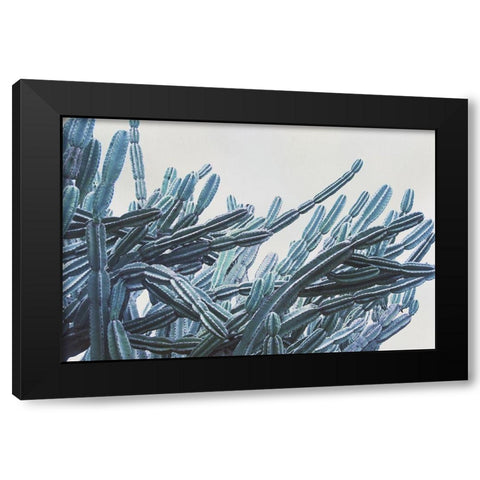 Green Crush VII Black Modern Wood Framed Art Print by Urquhart, Elizabeth