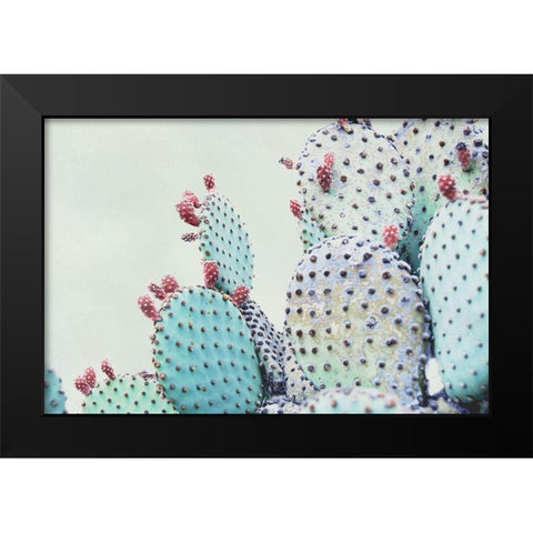 Green Crush VI Black Modern Wood Framed Art Print by Urquhart, Elizabeth