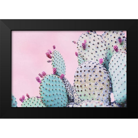 Pink Crush VI Black Modern Wood Framed Art Print by Urquhart, Elizabeth