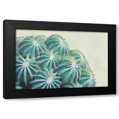 Green Crush II Black Modern Wood Framed Art Print by Urquhart, Elizabeth