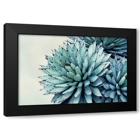 Green Crush IX Black Modern Wood Framed Art Print by Urquhart, Elizabeth