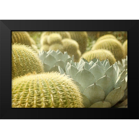 Pincushions 1 Black Modern Wood Framed Art Print by Urquhart, Elizabeth