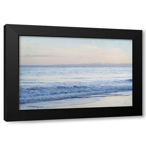 Coastal Evening I Black Modern Wood Framed Art Print with Double Matting by Urquhart, Elizabeth