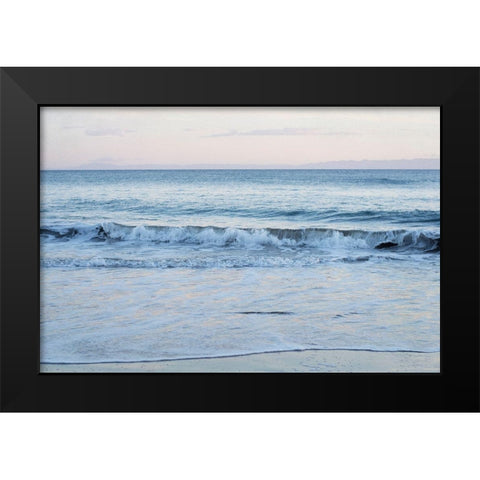 Coastal Evening II Black Modern Wood Framed Art Print by Urquhart, Elizabeth