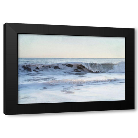 Coastal Evening III Black Modern Wood Framed Art Print by Urquhart, Elizabeth