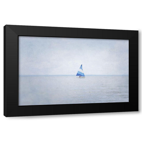 Misty Morning III Black Modern Wood Framed Art Print by Urquhart, Elizabeth