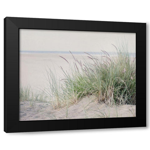 Steps To The Beach II Black Modern Wood Framed Art Print by Urquhart, Elizabeth