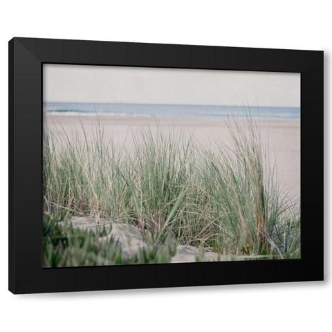 Steps To The Beach IV Black Modern Wood Framed Art Print with Double Matting by Urquhart, Elizabeth