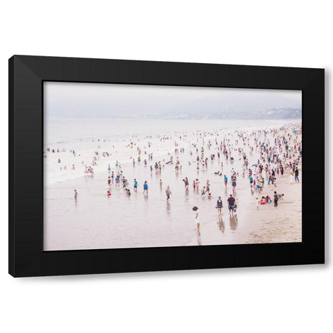 Low Tide 1 Black Modern Wood Framed Art Print with Double Matting by Urquhart, Elizabeth