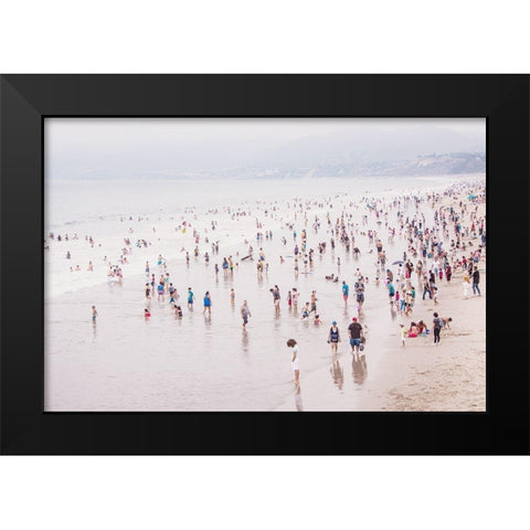 Low Tide 1 Black Modern Wood Framed Art Print by Urquhart, Elizabeth