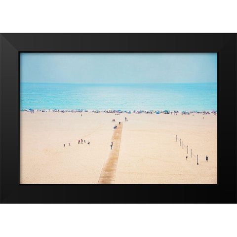 Summer Heat 1 Black Modern Wood Framed Art Print by Urquhart, Elizabeth
