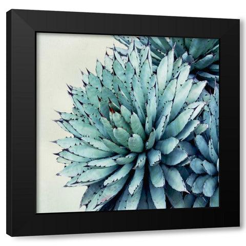 Green Crush IX Black Modern Wood Framed Art Print by Urquhart, Elizabeth