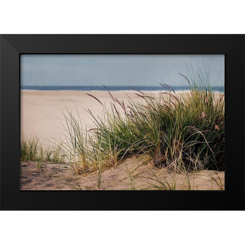 To The Beach II Black Modern Wood Framed Art Print by Urquhart, Elizabeth