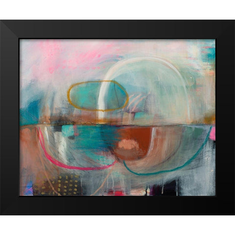 The Dome Black Modern Wood Framed Art Print by Evans-Sills, Faith