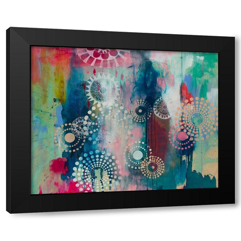 Wheel Fun Black Modern Wood Framed Art Print with Double Matting by Evans-Sills, Faith