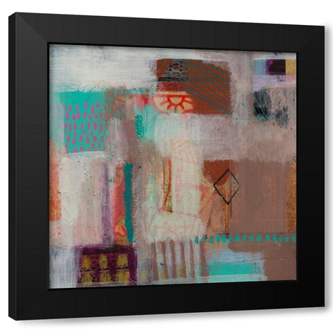 Change Up 2 Black Modern Wood Framed Art Print by Evans-Sills, Faith