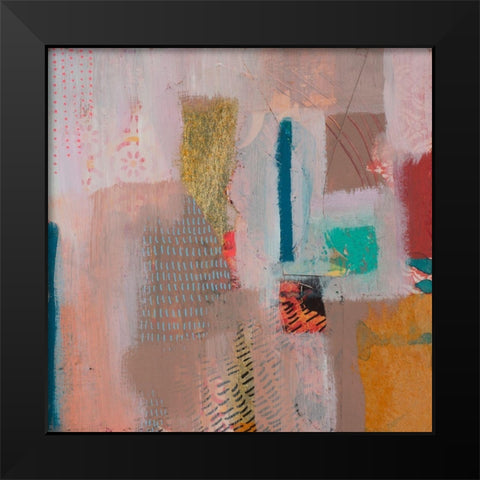 Urban 2 Black Modern Wood Framed Art Print by Evans-Sills, Faith