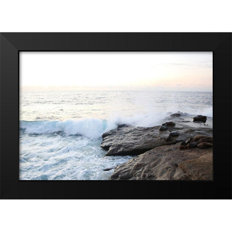 La Jolla 1 Black Modern Wood Framed Art Print by Frances, Stephanie