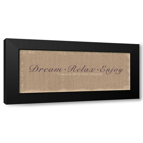 Treasure Lifes Little Moments Black Modern Wood Framed Art Print with Double Matting by Gibbons, Lauren