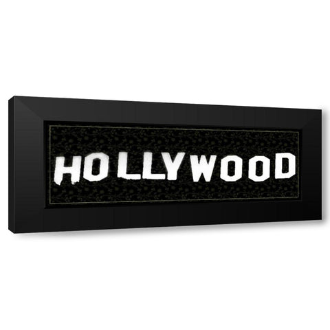 Hollywood Horizon Black Modern Wood Framed Art Print with Double Matting by Gibbons, Lauren