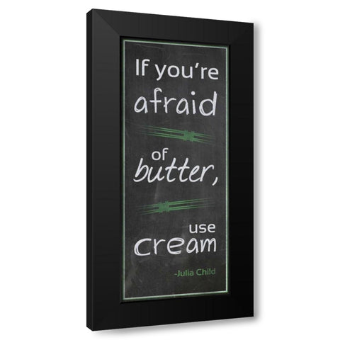 Use Cream Black Modern Wood Framed Art Print by Gibbons, Lauren